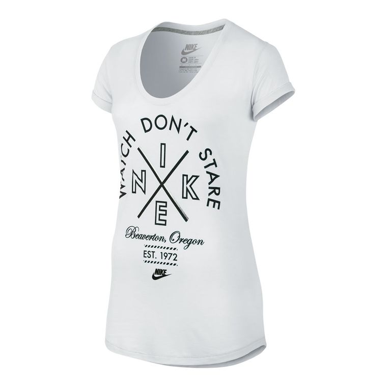 Camiseta-Nike-Manga-Curta-Tee-Watch-Dont-Stare-Feminino