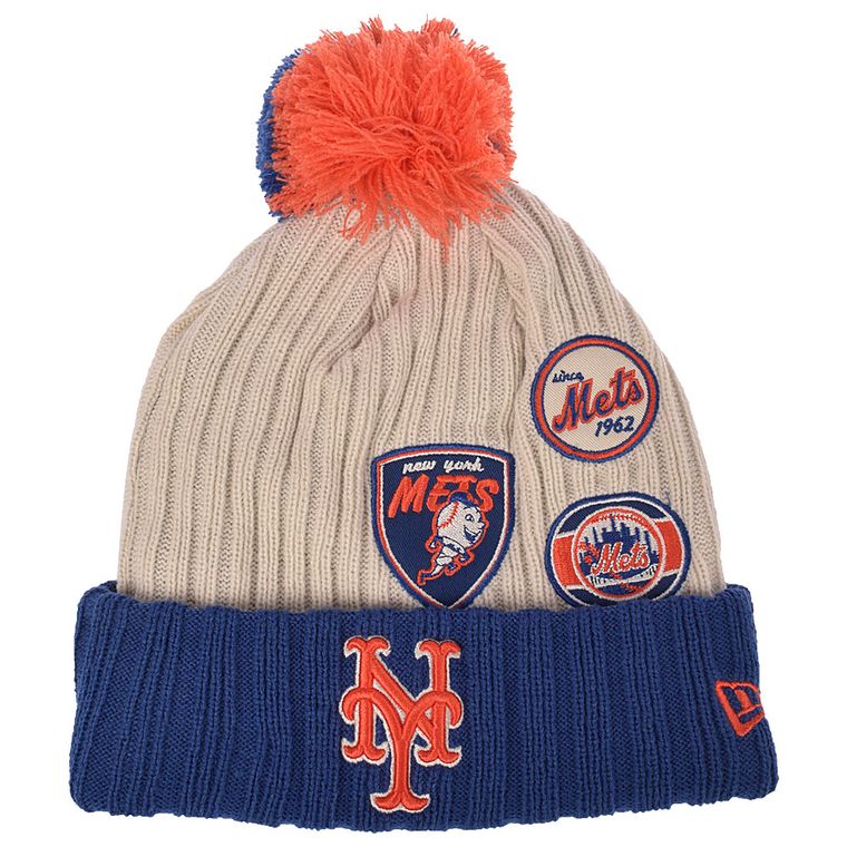 Gorro-New-Era-Pom-Vintage-Knitter-New-York-Mets