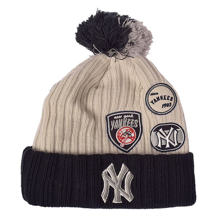Gorro-New-Era-Pom-Vintage-Knitter-New-york-Yankees