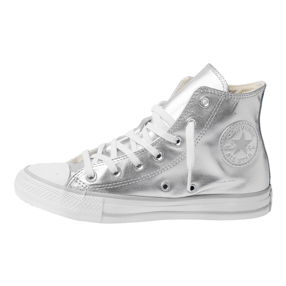 silver converse women