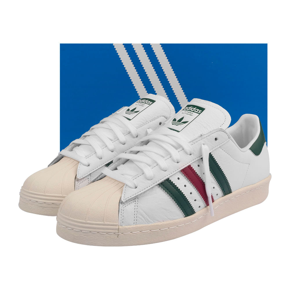 Adidas superstar 80s sales masculino