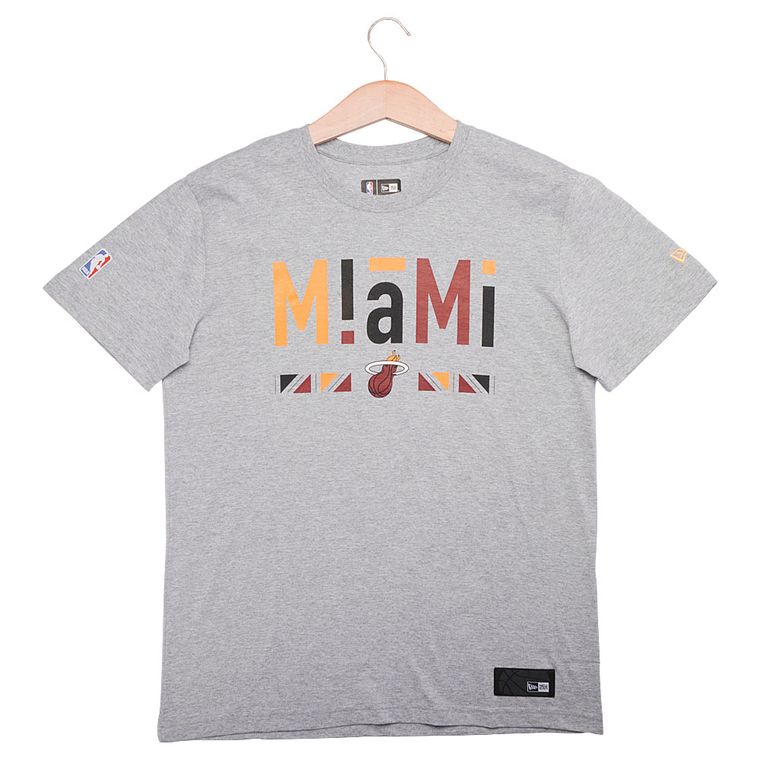 Camiseta-New-Era-90-S-Ethnic-Miami-Heat-Masculina-Cinza