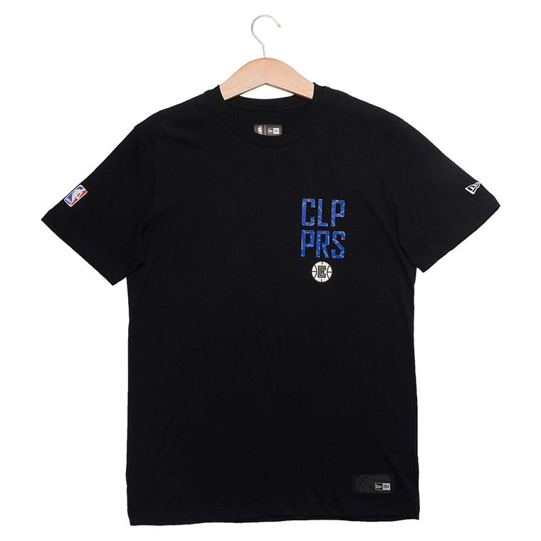 Camiseta-New-Era-90-S-Funprint-Los-Angeles-Clippers-Masculina-Preto