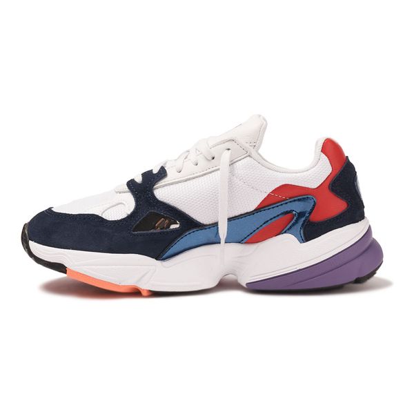 tenis adidas falcon feminino colorido