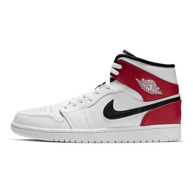 nike air jordan branco e vermelho