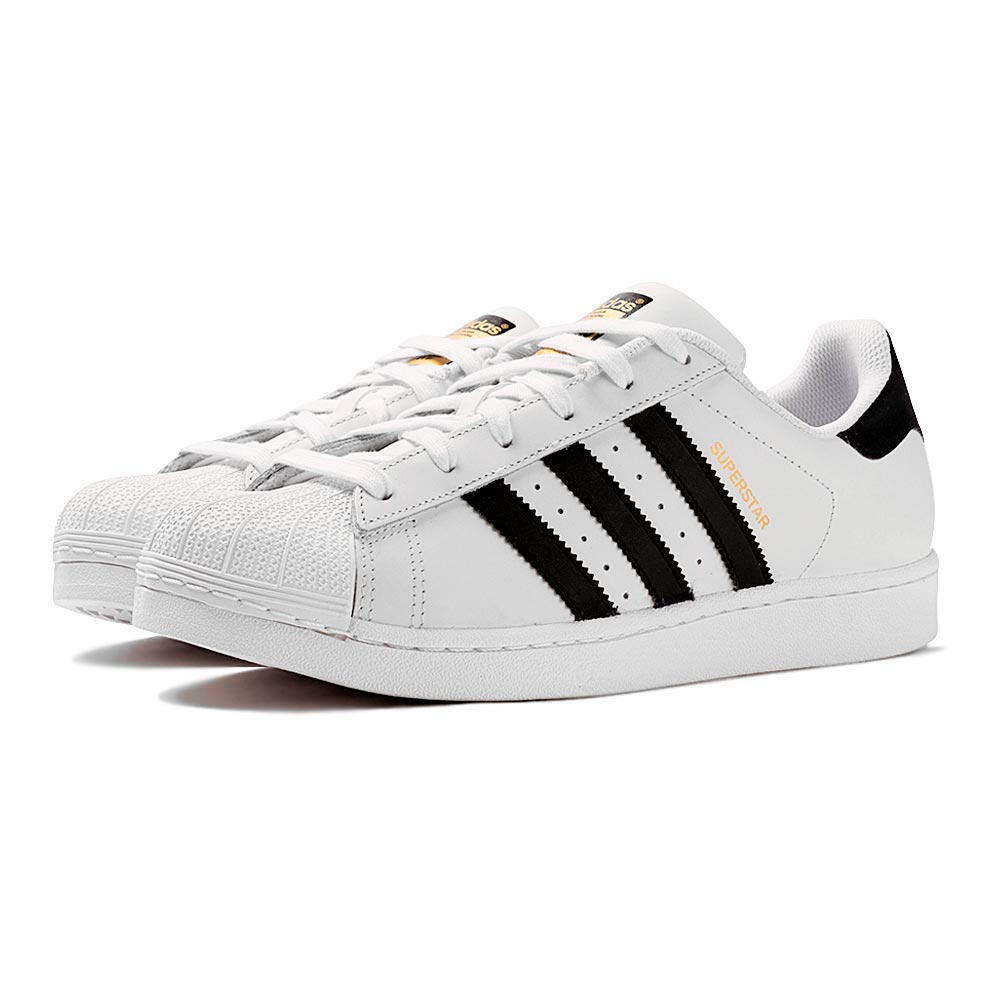 Tênis adidas superstar branco - R$ 119.90, cor Branco (para quadra, Adidas  Superstar Foundation, de borracha) #18286, compre agora