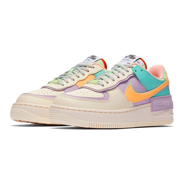 tênis nike air force colorido feminino