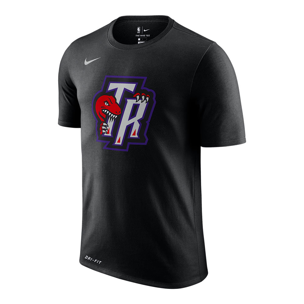 Camisa Toronto Raptors Casual - Preto