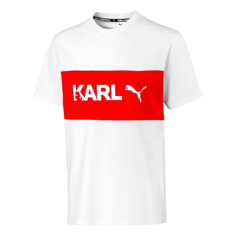 Camiseta-Puma-X-Karl-Masculina-Branca