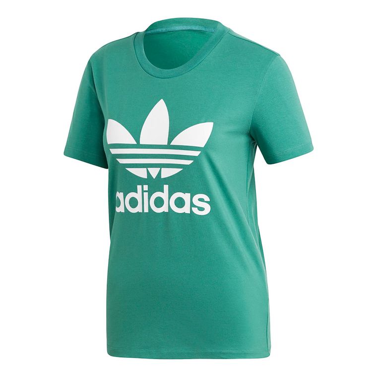 Camiseta-adidas-Trefoil-Feminina-Verde