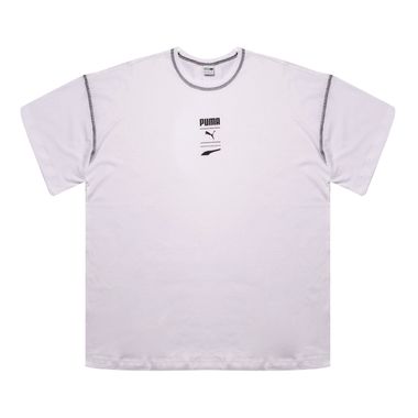 Camiseta-Puma-Recheck-Pack-Graphic-Feminina-Branco