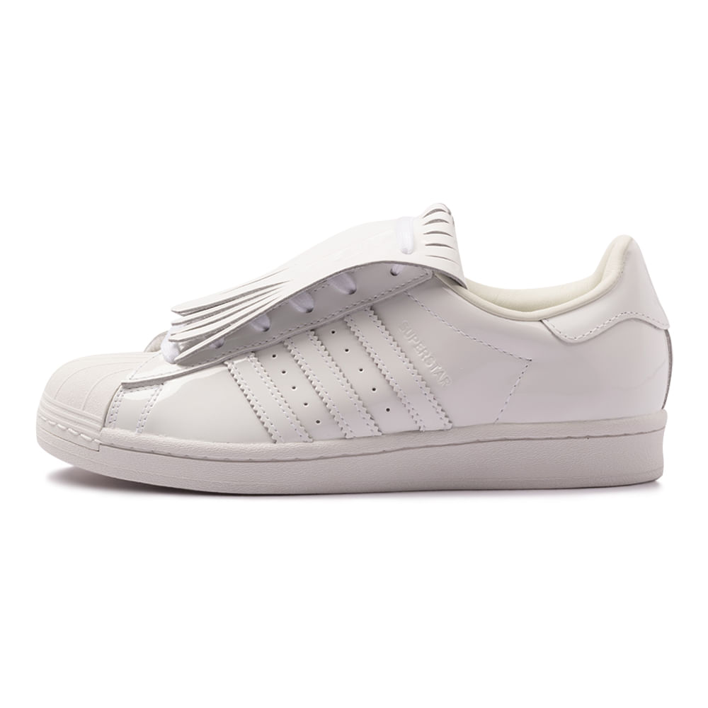 Tênis adidas Originals Superstar W Branco/Rosa - Compre Agora