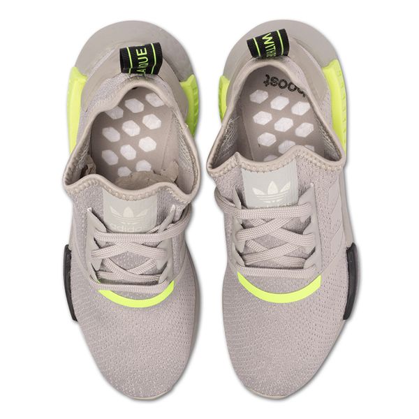 adidas nmd cinza e verde