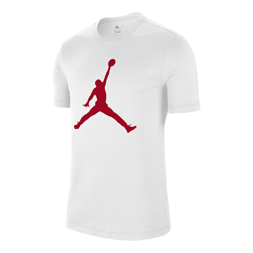 camiseta jordan branca