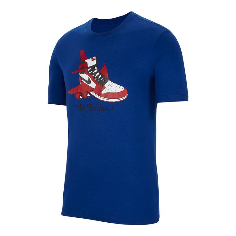 Camiseta-Jordan-Brand-Graphic-Masculina-Azul