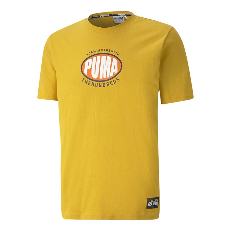 Camiseta-Puma-X-TH-Masculina-Amarela