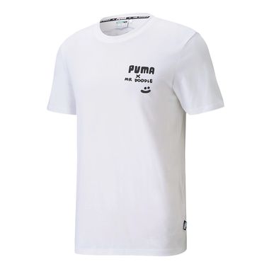 Camiseta-Puma-X-Mr-Doodle-Masculina-Branco