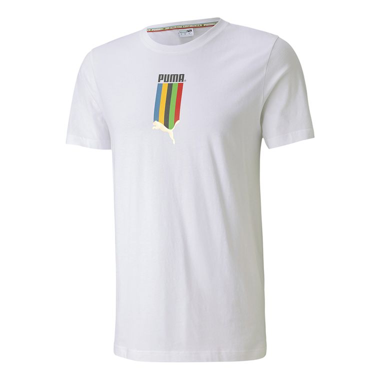 Camiseta-Puma-Tfs-Graphic-Masculina-Branca