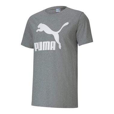 Camiseta-Puma-Classics-Logo-Masculina-Cinza