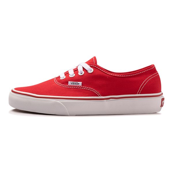 Tenis Vans Authentic Vermelho e na Authentic Feet - Artwalk