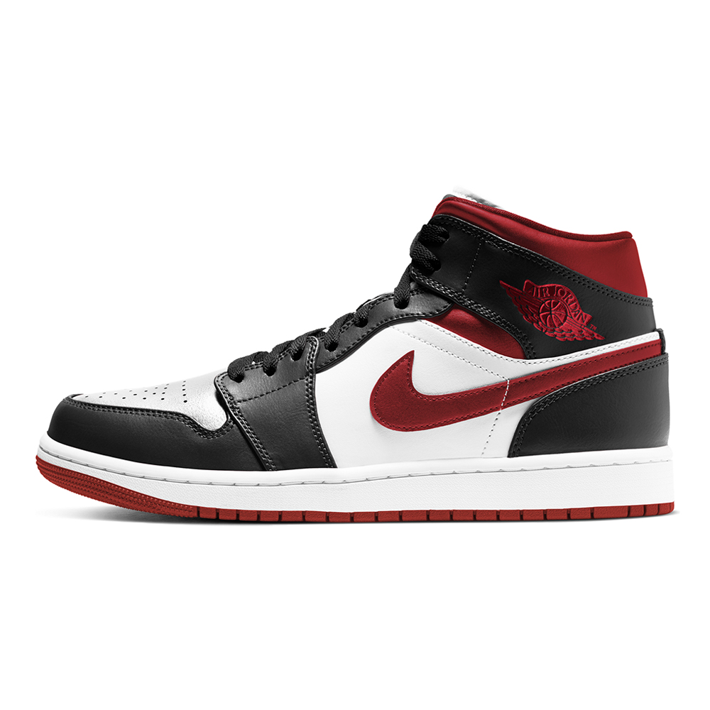 air jordan 1 mid chile red artwalk