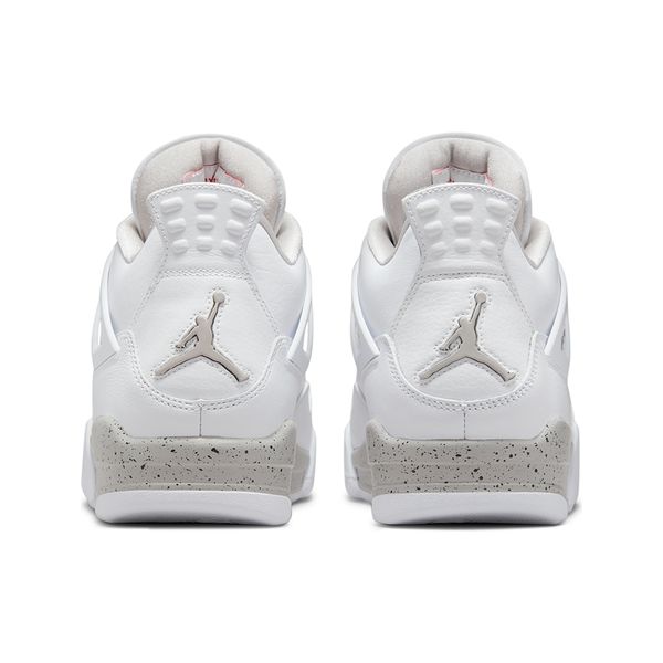 jordan 4 branco e cinza
