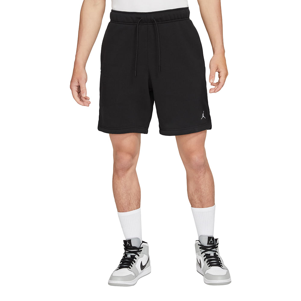 Shorts-Jordan-Essentials-Fleece-Masculino-Preto