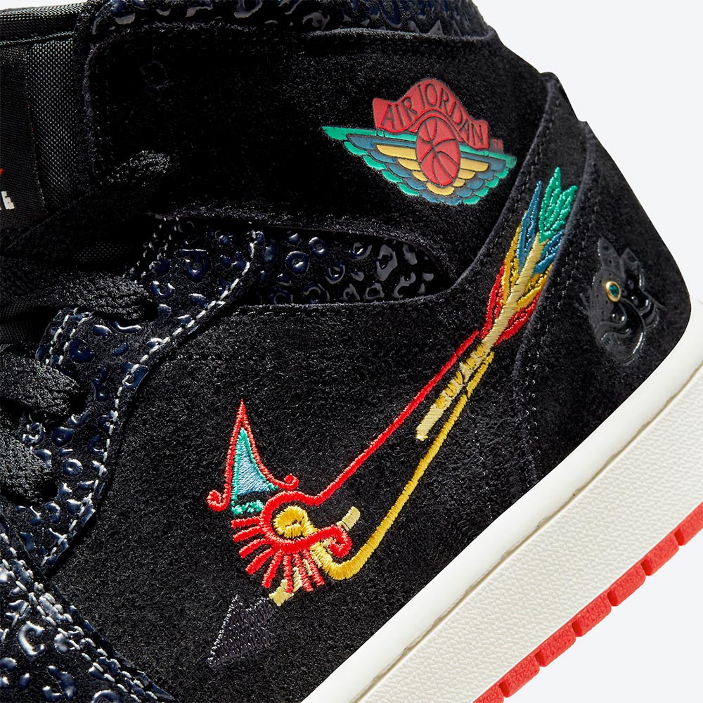 air jordan 1 mid gs familia