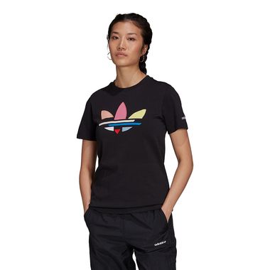 Camiseta-adidas-Adicolor-Shattered-Trefoil-Feminina-Preta