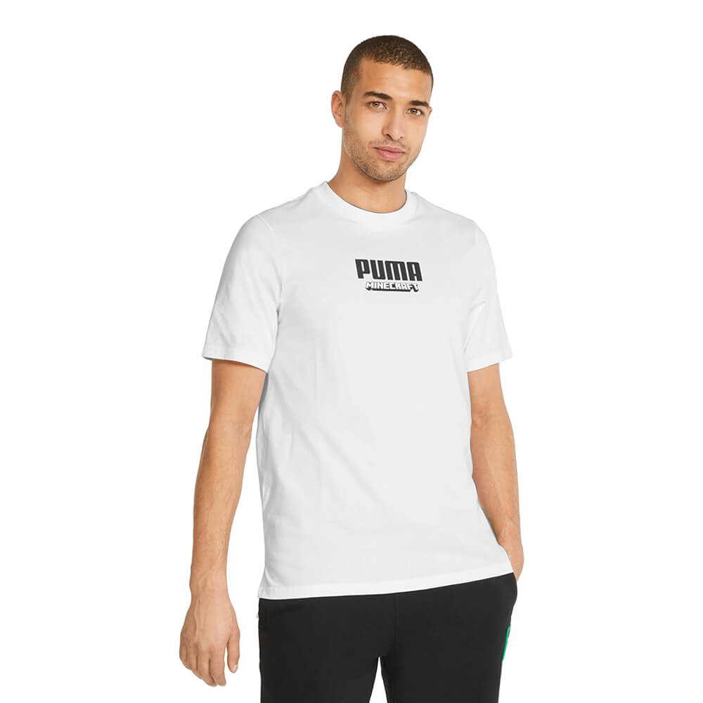 Camiseta-Puma-X-Minecraft-Masculina-Branca