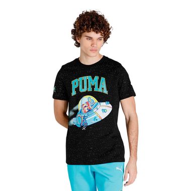 Camiseta-Puma-Rick-and-Morty-Masculina-Preto