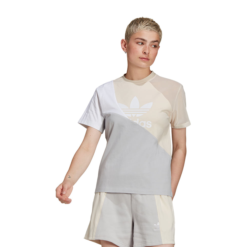 Camiseta-adidas-Trefoil-Feminina-Multicolor