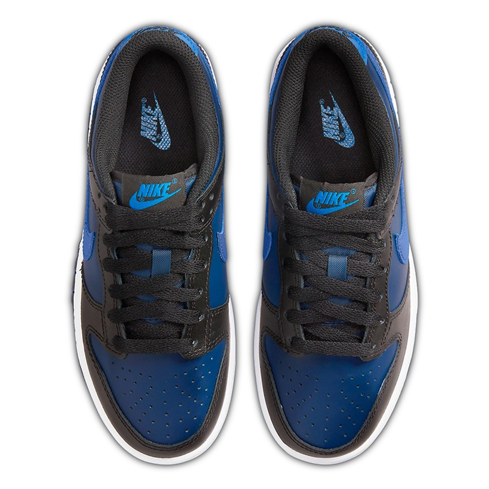 black blue nike dunks