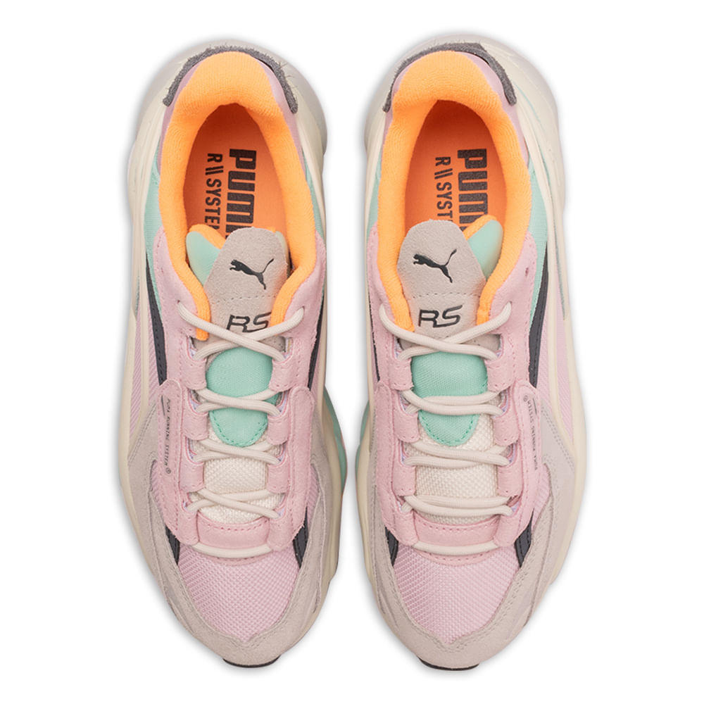 puma rs connect drip pack gray violet