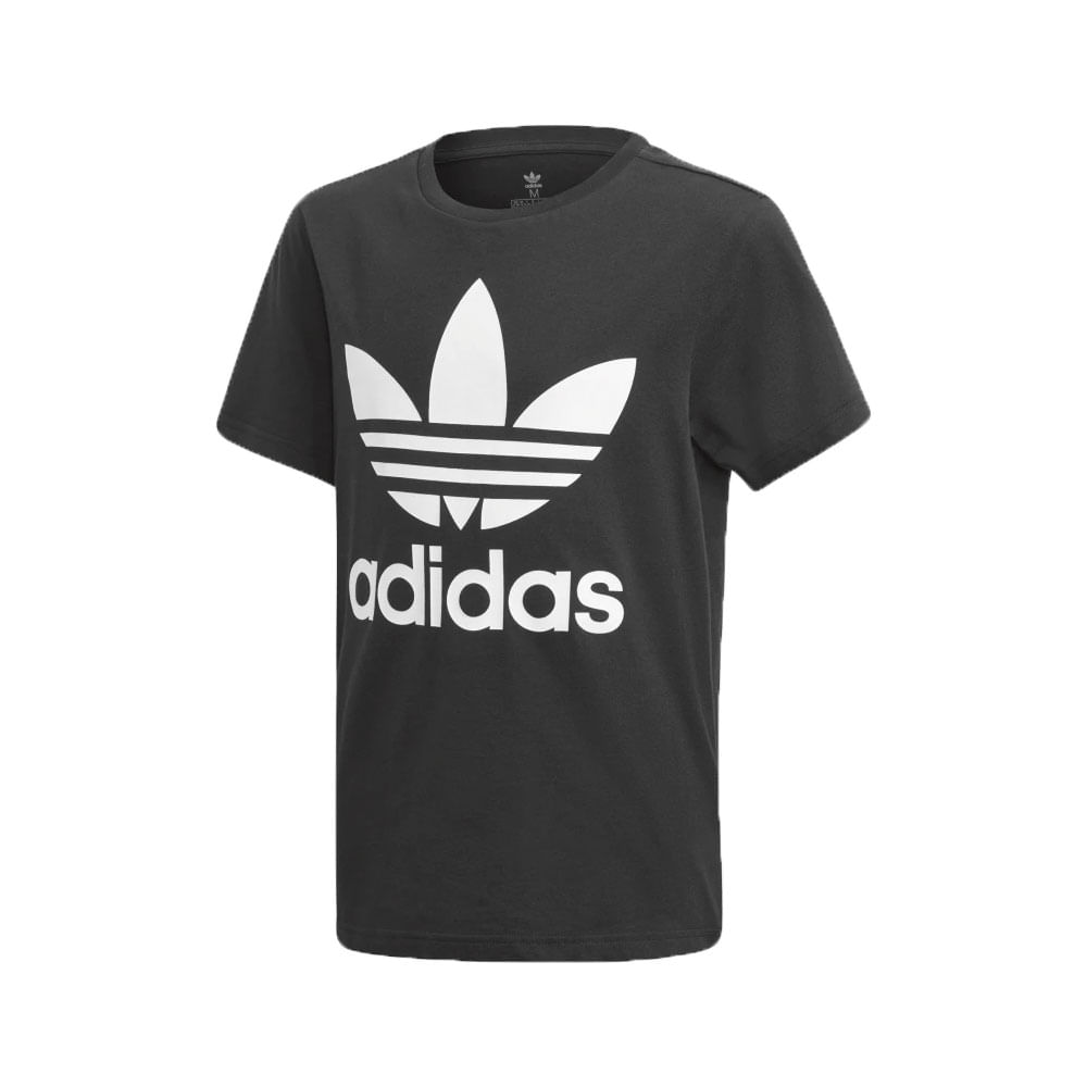 Camiseta Infantil Adidas Trefoil Infantil Branca E Rosa