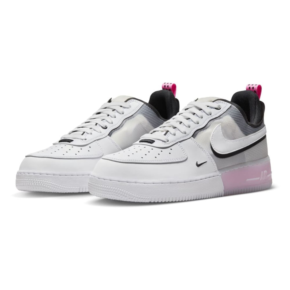 Grey white best sale air force 1