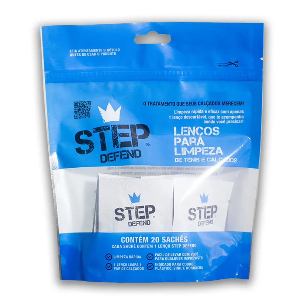 Lenço Step Defend Limpador