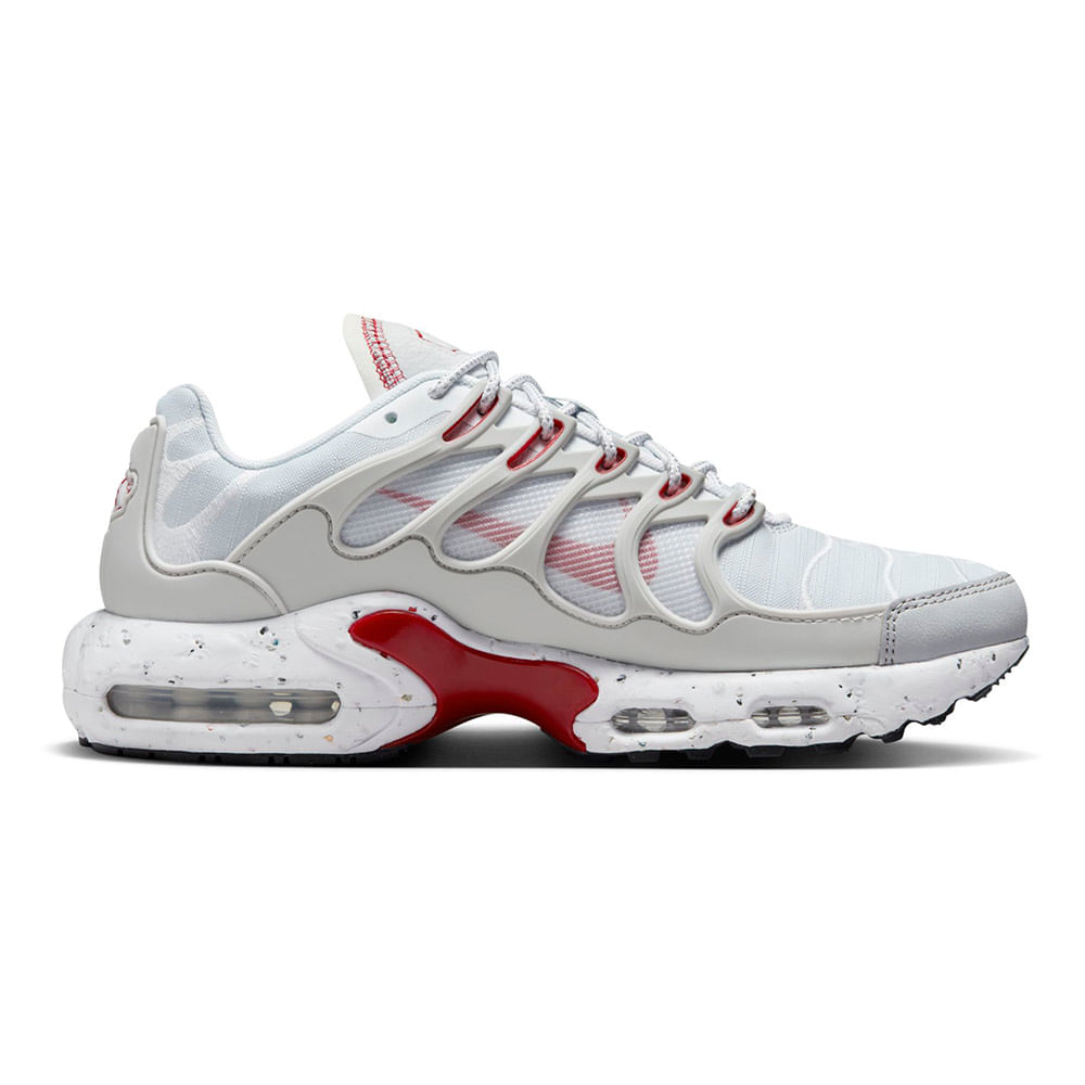 Vapormax plus best sale vermelho e branco