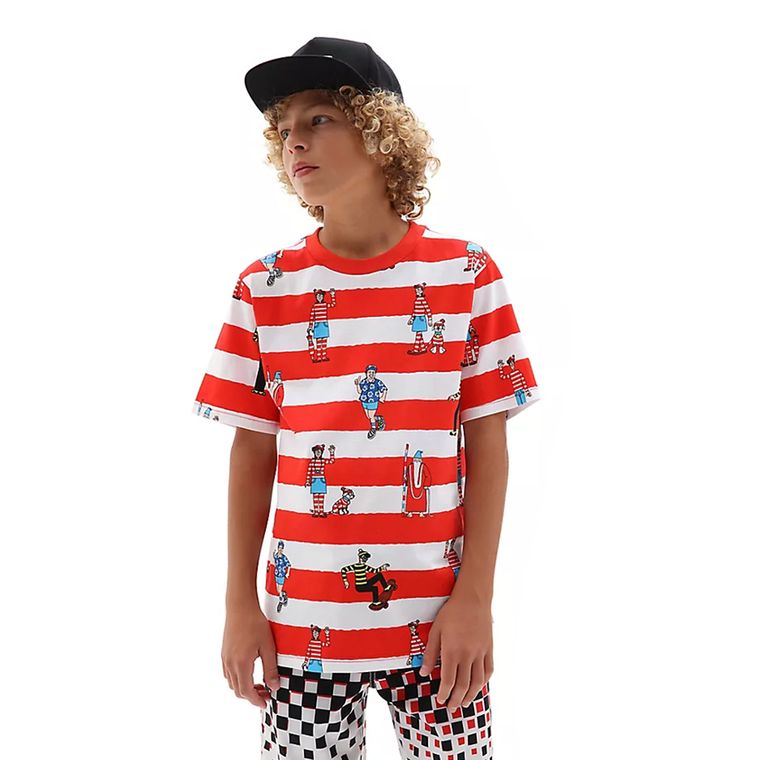 Camiseta-Vans-X-Where-s-Waldo-Infantil