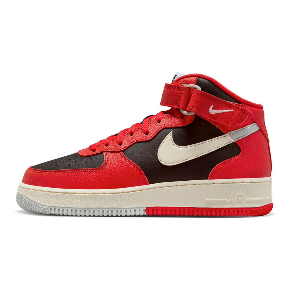 Nike air force 1 mid clearance vermelho