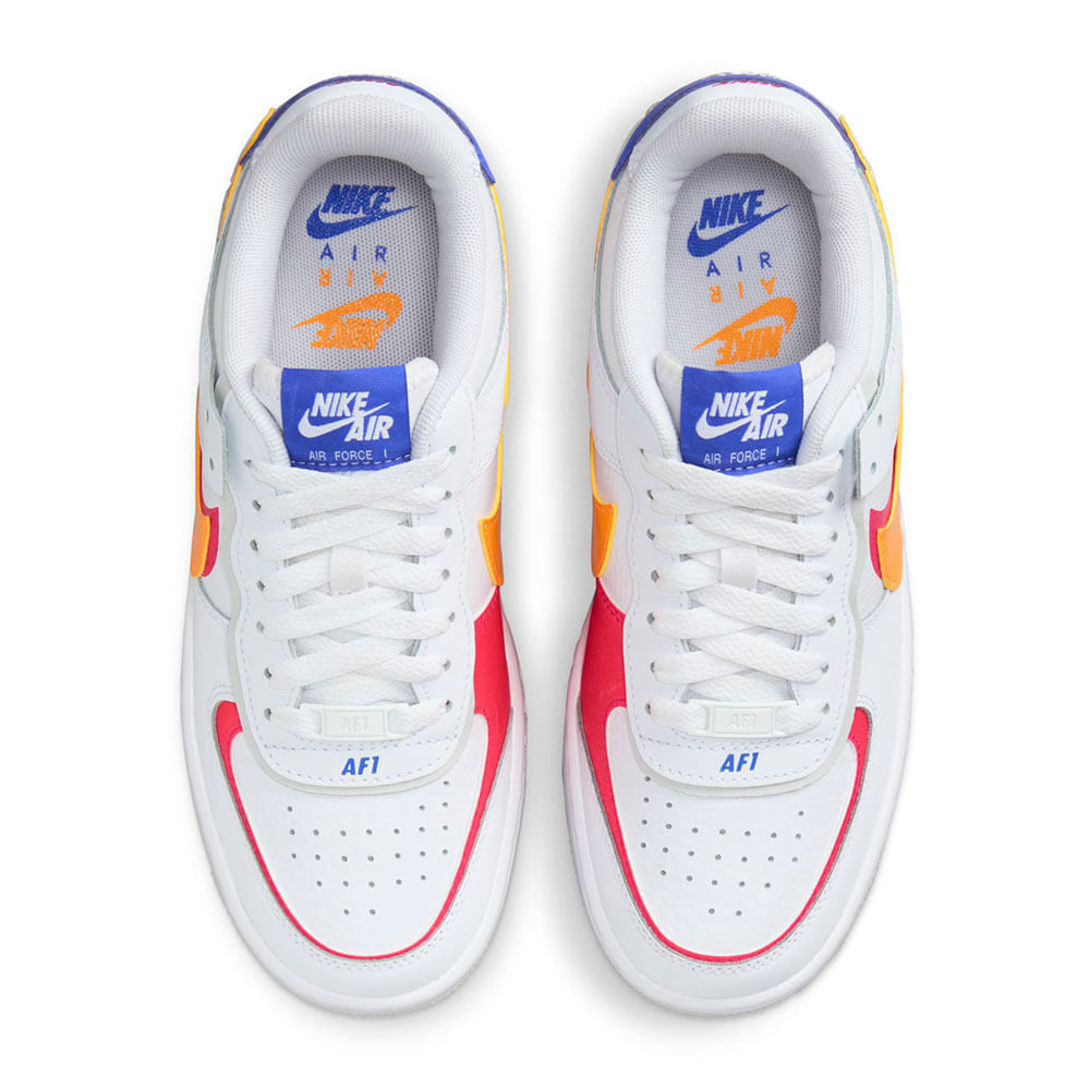 Nike air force sales 1 multicolor swoosh