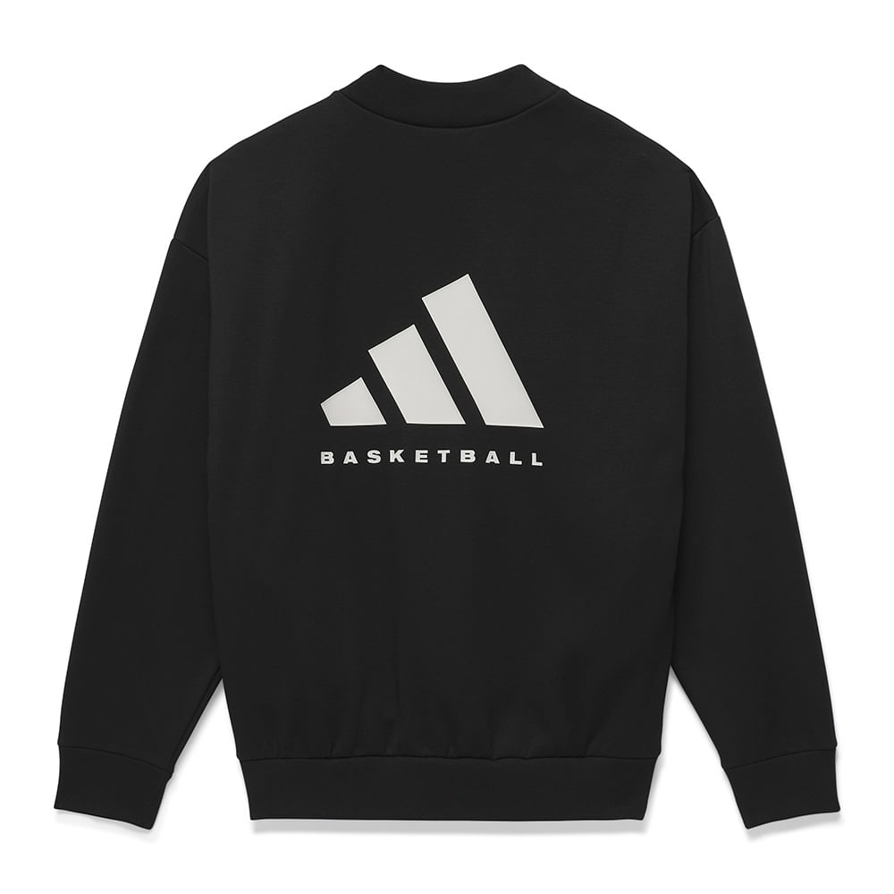 Adidas sweater best sale black and white