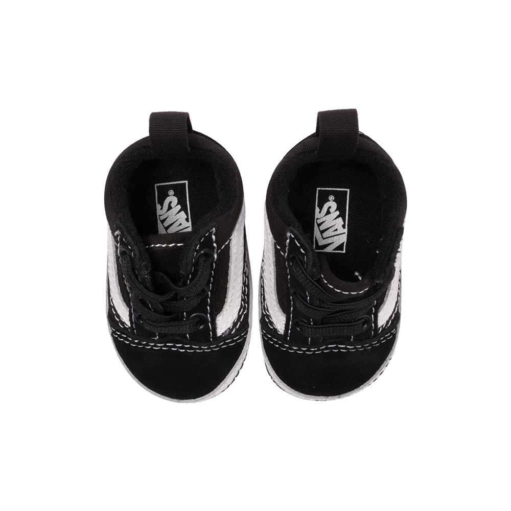 Vans Old Skool "Black/White" — Preto / Branco, ângulo 4