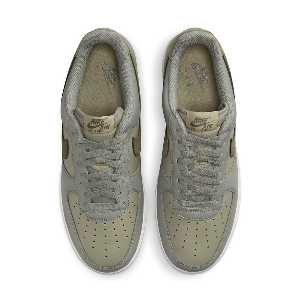 Air force 1 sale grey and gold