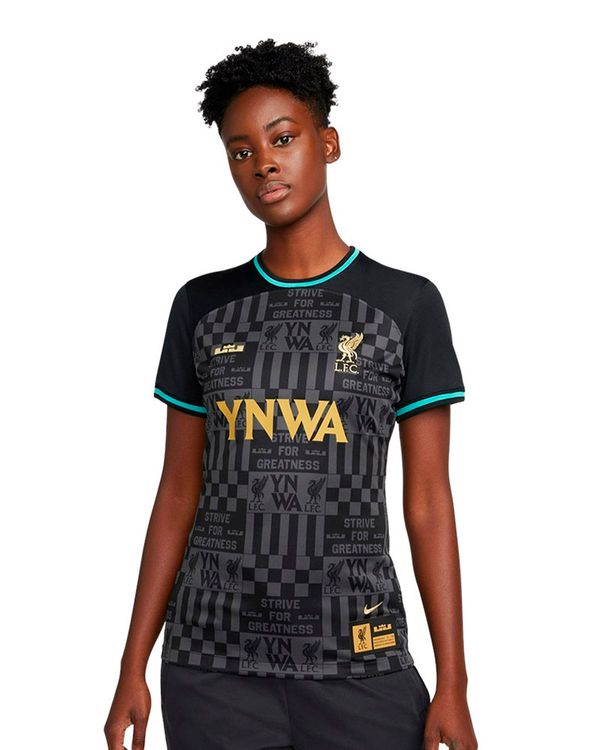 Camisa de Futebol Nike Liverpool x Lebron James Feminina - GG
