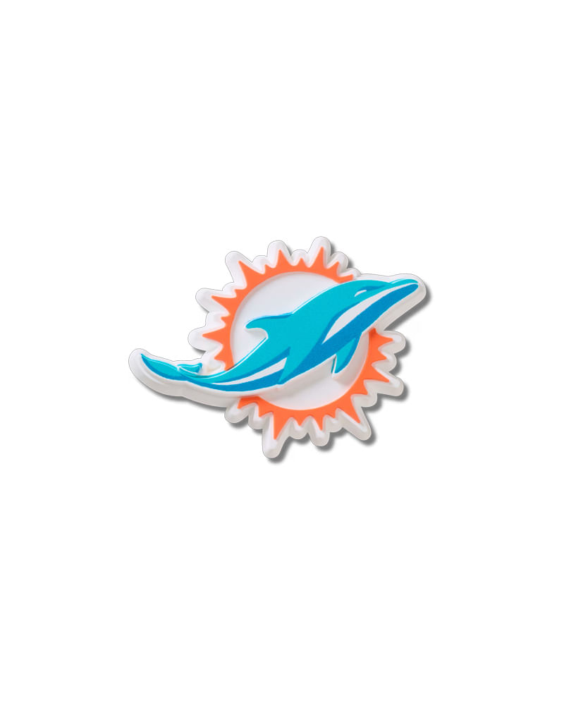 Jibbitz Crocs NFL Miami Dolphins Unissex
