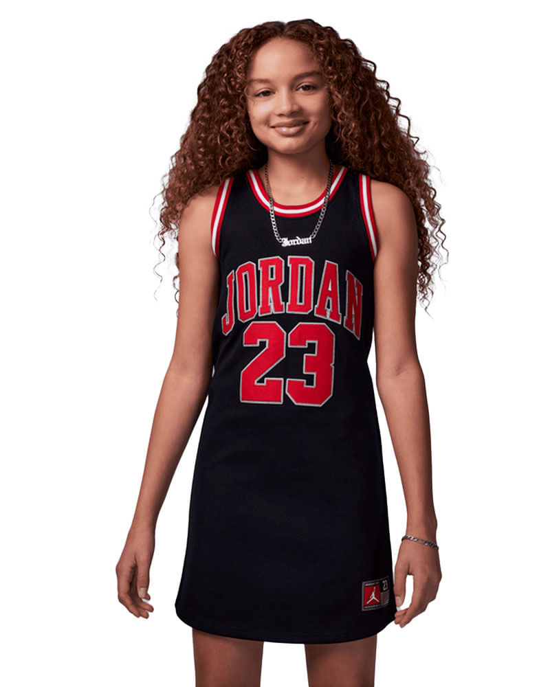 Vestido Jordan 23 Jersey Essentials Infantil