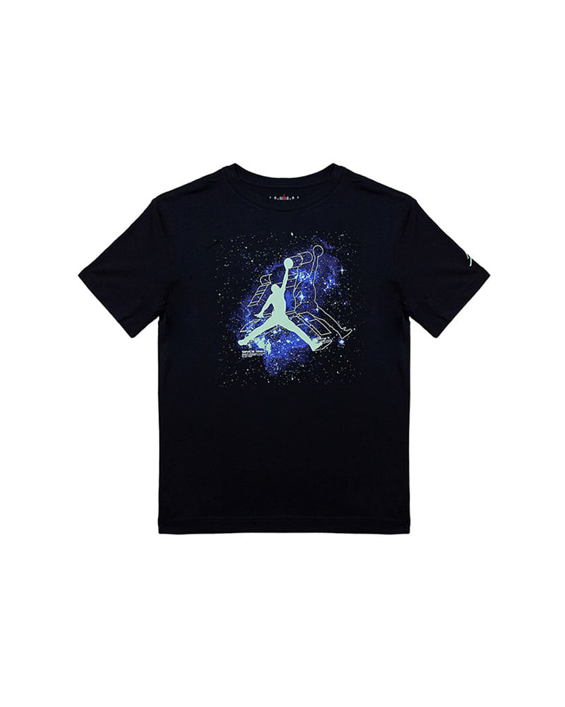Camiseta Jordan Jumpman Glow Sky Infantil