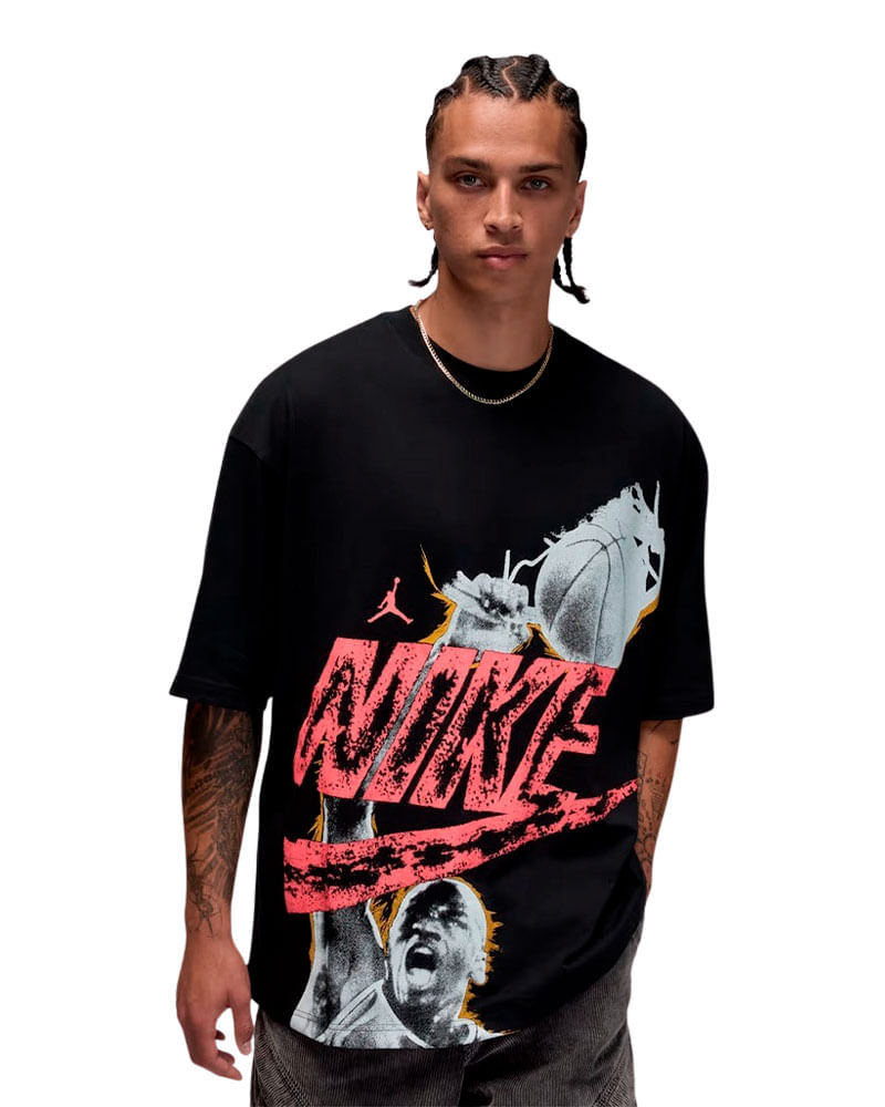 Camiseta Jordan Reissue Oversized Ss Masculina