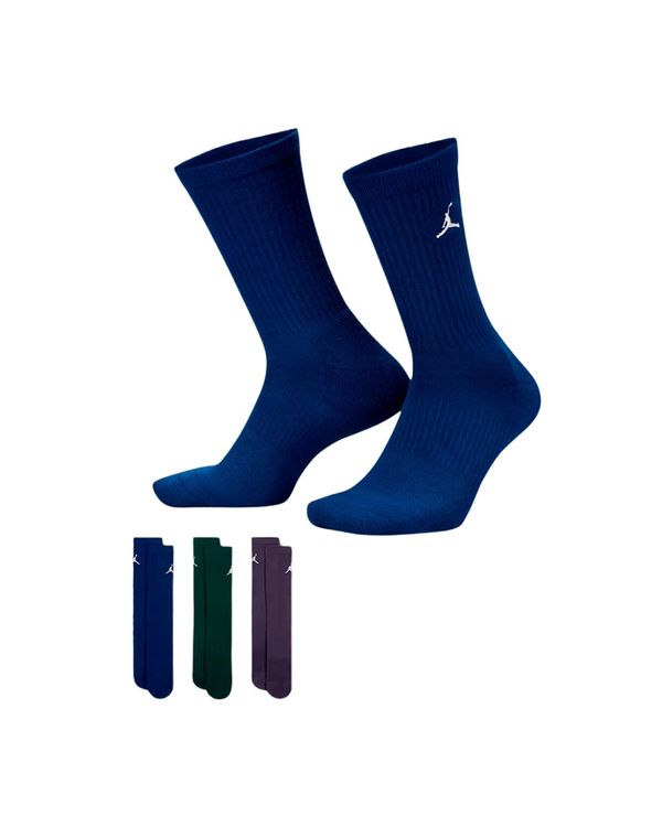 Meia Jordan Everday Cush Poly Crew 3 Pares Unissex - M